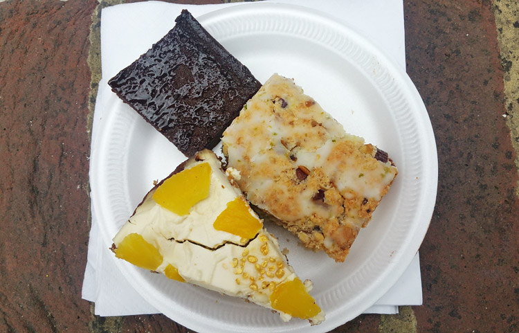 Cakes at Armenian festival in London