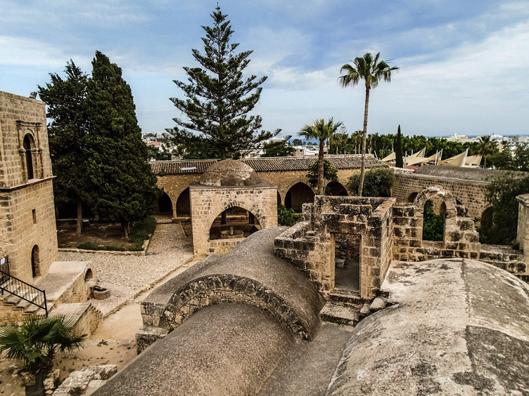 Well preserved buildings of the Ayia Napa Monastery 