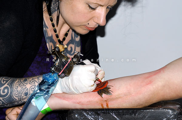 tattoo art at a British tattoo convention - image12