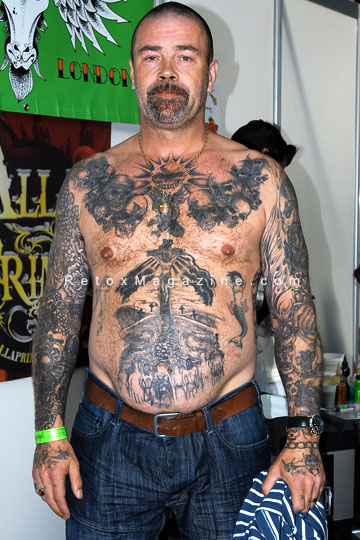 tattoo art at a British tattoo convention - image2