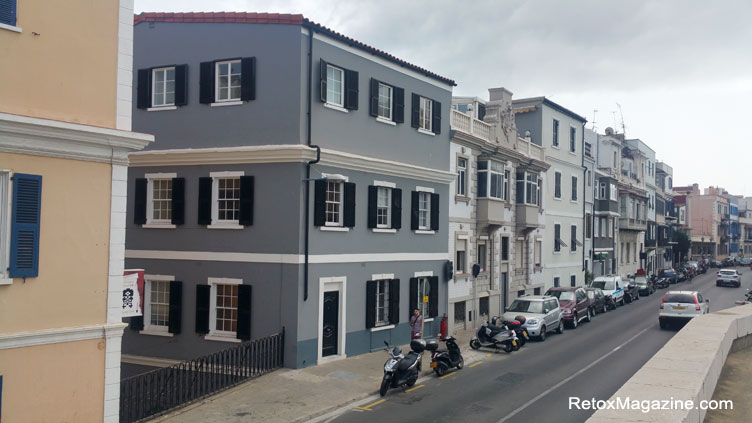 An stunning old street in Gibraltar