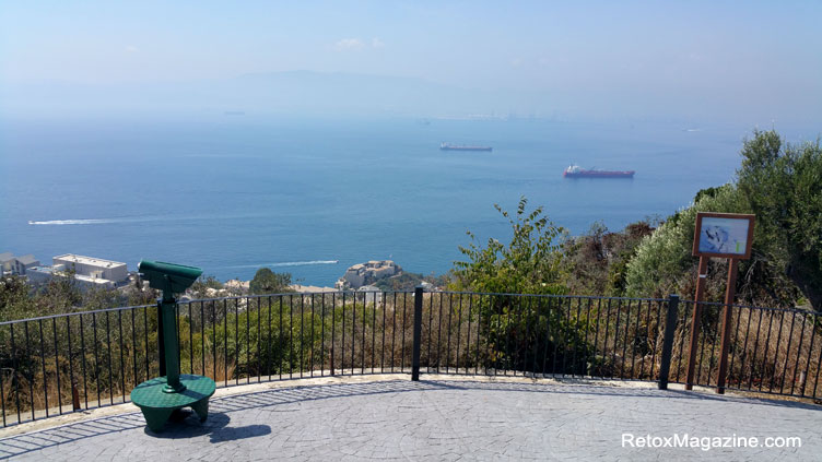 Vantage point,  Gibraltar rock