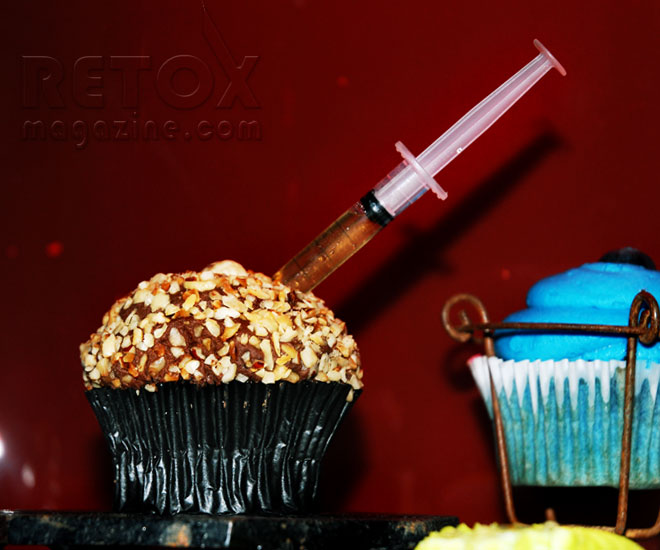 poison evil cupcake - halloween cakes and cupcakes