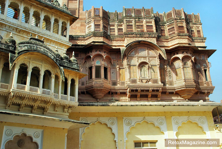 Jaisalmer Maharaja Palace in India’s state of Rajastan