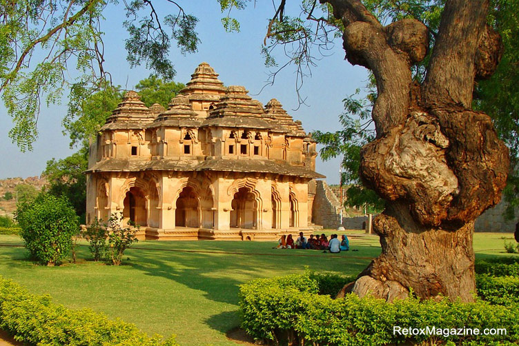 Lotus Mahal Hampi in Hampi Village, Karnataka, India