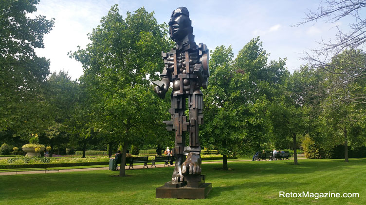 Eduardo Paolozzi, Vulcan, Frieze Sculpture