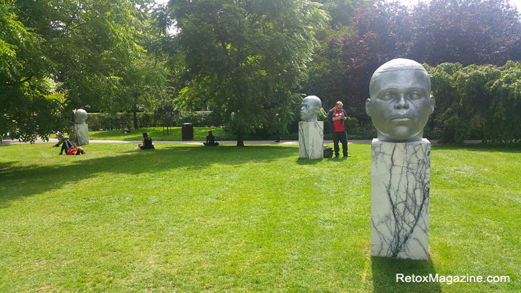 Thomas J Price, Numen, Frieze Sculpture