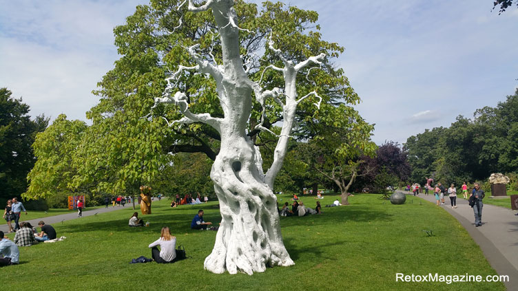 Ugo Rondinone, summer moon, Frieze Sculpture