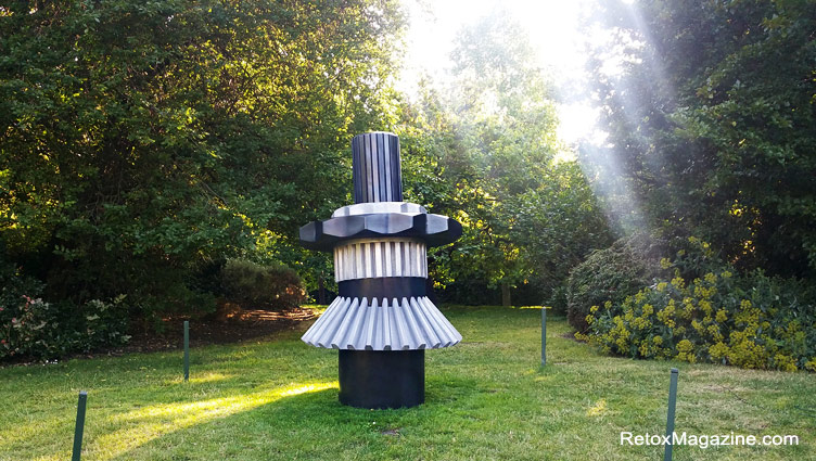 Sculpture by LR Vandy exhibited in The Regent's Park