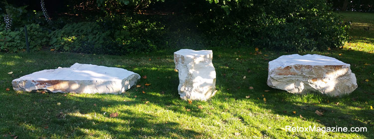 Sculpture by Lucy Skaer exhibited in The Regent's Park