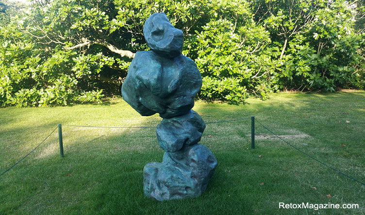 Sculpture by Ma Desheng exhibited in The Regent's Park