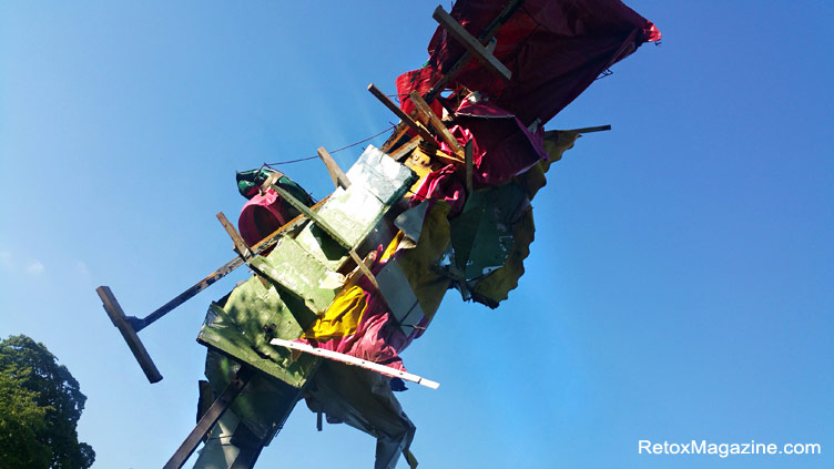 Sculpture by Peter Buggenhout exhibited in The Regent's Park