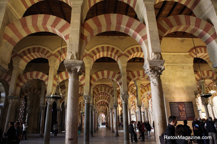 The Mosque–Cathedral of Córdoba located in Córdoba, Spain