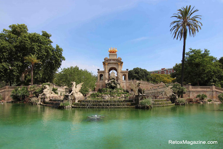 Parc de la Ciutadella in Barcelona, Spain