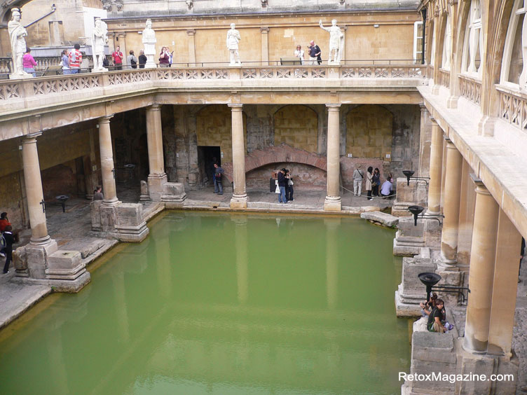 Roman Baths, historica complex in Bath, England